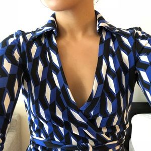 DVF wrap dress